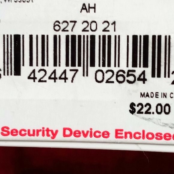 NEW Nine West stainless steel earrings silver 2"L - Picture 2 of 5